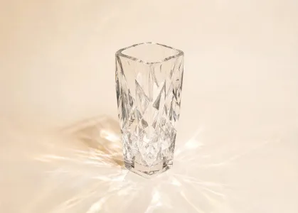 Crystal vase collection