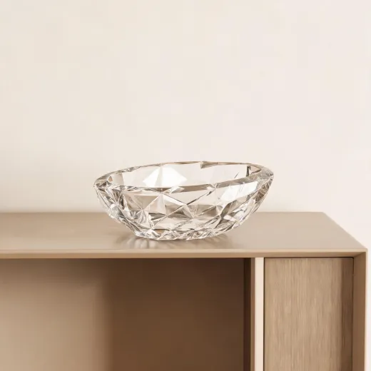 Decorative glass bowl